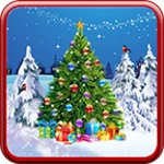 christmas night live wallpaper android application logo